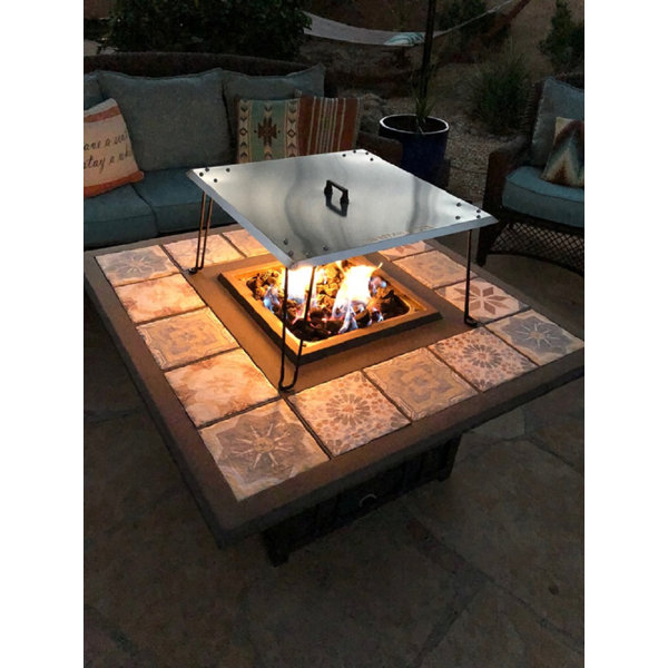 Symple Stuff Mccutcheon Heatt Warden Fire Pit Heat Deflector & Reviews
